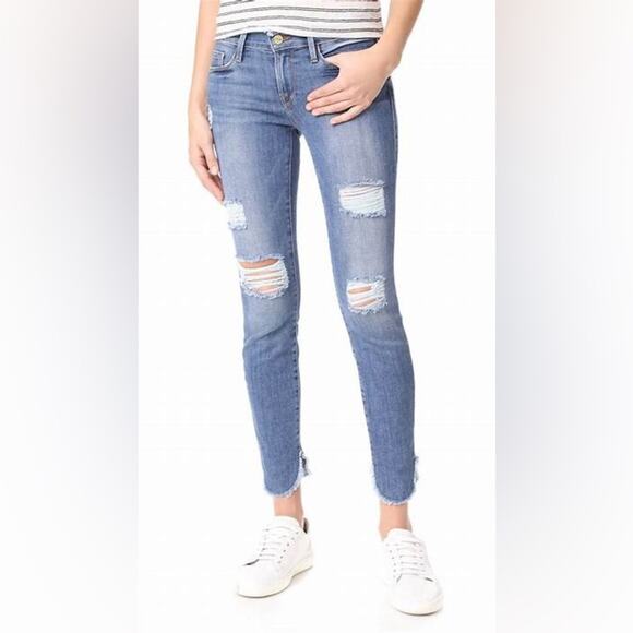 Frame Denim NWT Le Skinny De Jeanne in Havelock Sz 32 - Picture 1 of 3